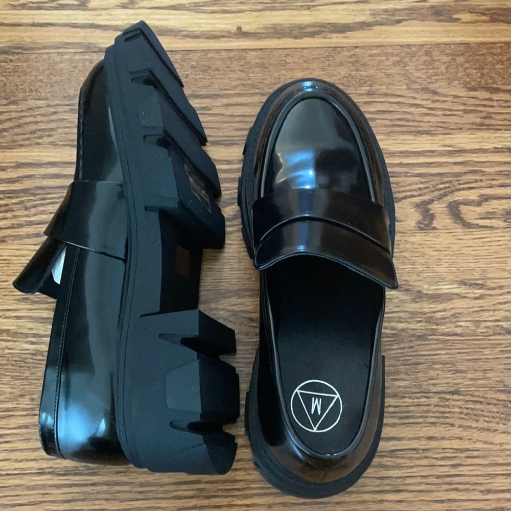NEW Missguided chunky loafers